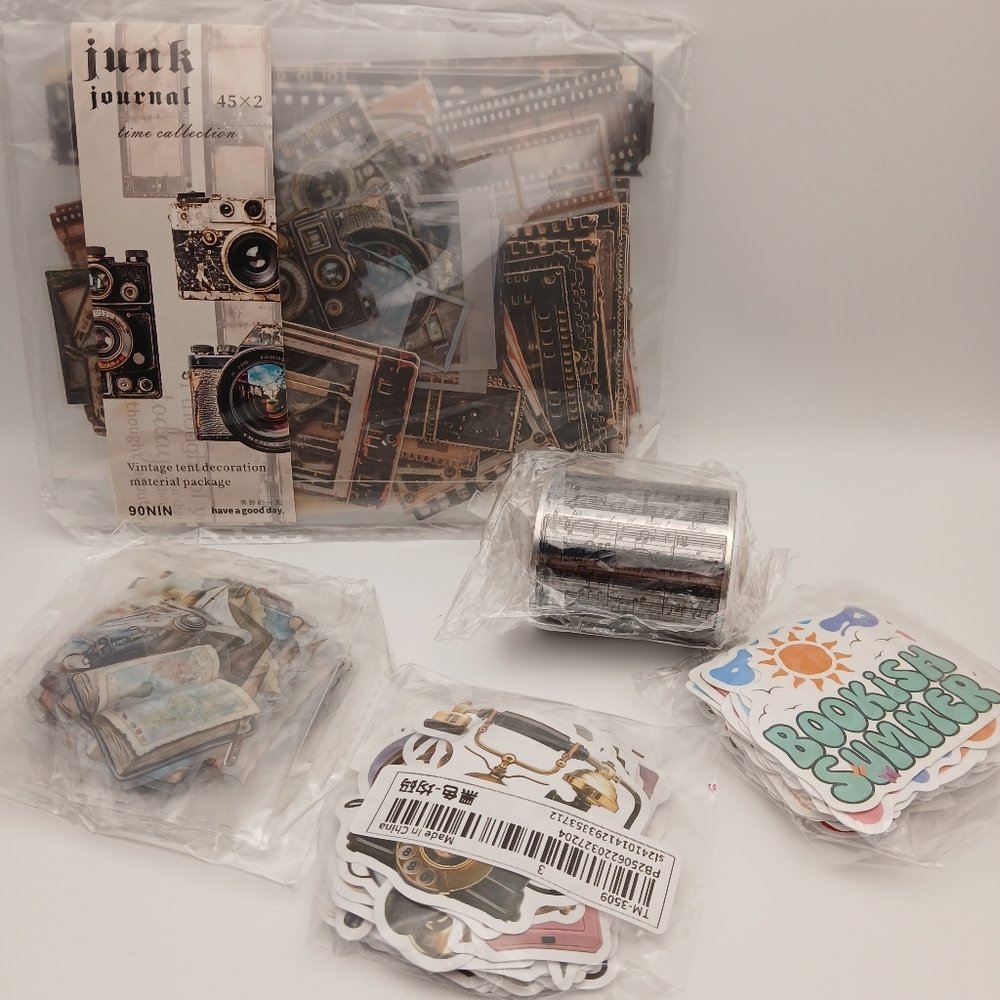 Scrapbooking Card Making Decal Sticker Embellishment Bundle